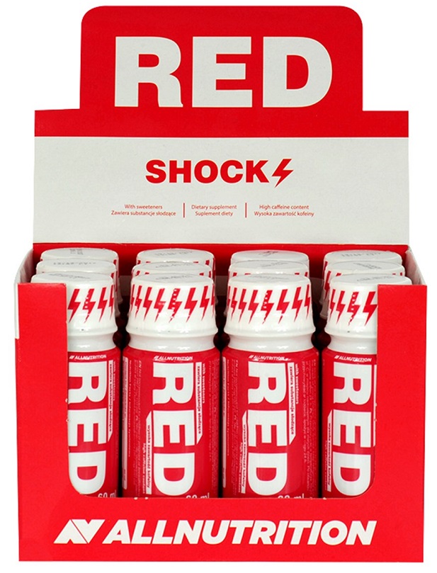 Allnutrition - Red Shock - 12 x 80 ml.