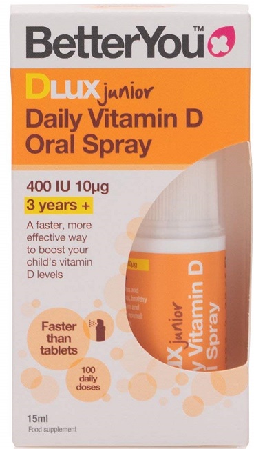 BetterYou - DLux Junior Daily Vitamin D Oral Spray - 15 ml.