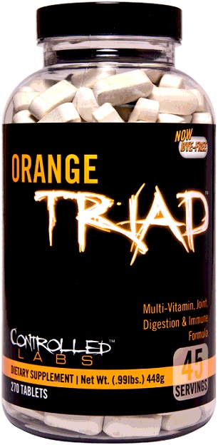 Controlled Labs - Orange Triad - 270 tablets