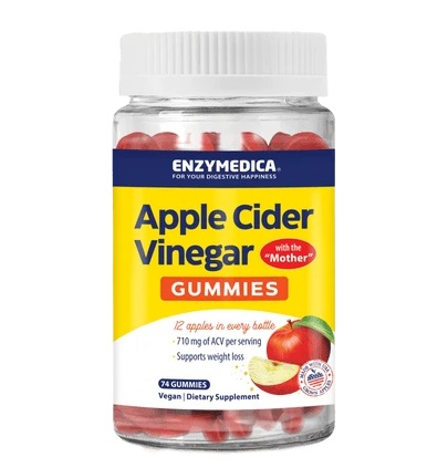 Enzymedica - Apple Cider Vinegar Gummies - 74 gummies