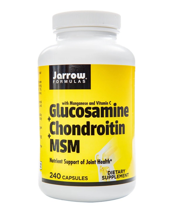 Jarrow Formulas - Glucosamine + Chondroitin + MSM - 240 caps
