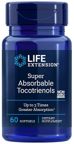 Life Extension - Super Absorbable Tocotrienols - 60 softgels