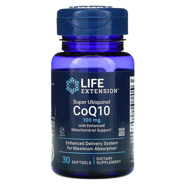 Life Extension - Super Ubiquinol CoQ10 with Enhanced Mitochondrial Support