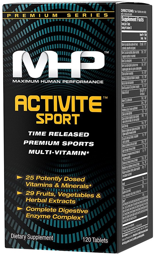 MHP - Activite Sport - 120 tablets