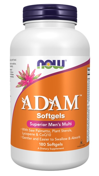 NOW Foods - ADAM Multi-Vitamin for Men - 180 softgels