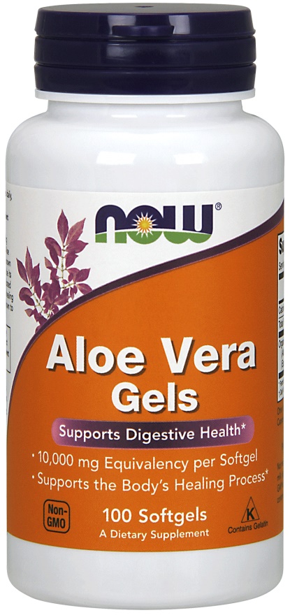 NOW Foods - Aloe Vera Gels - 100 softgels
