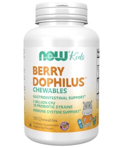 NOW Foods - BerryDophilus Kids Chewables - 120 chewables