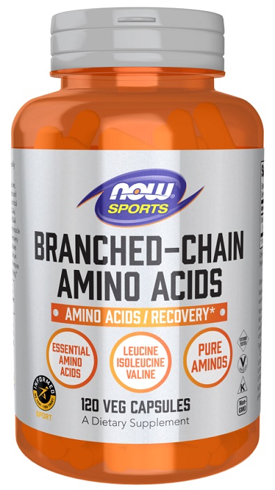 NOW Foods - Branched-Chain Amino Acids - 120 vcaps
