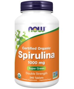 NOW Foods - Certified Organic Spirulina