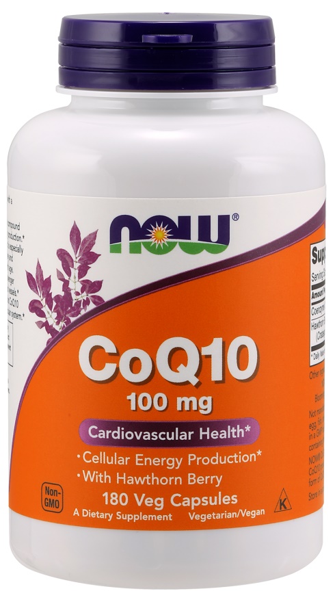 NOW Foods - CoQ10 with Hawthorn Berry