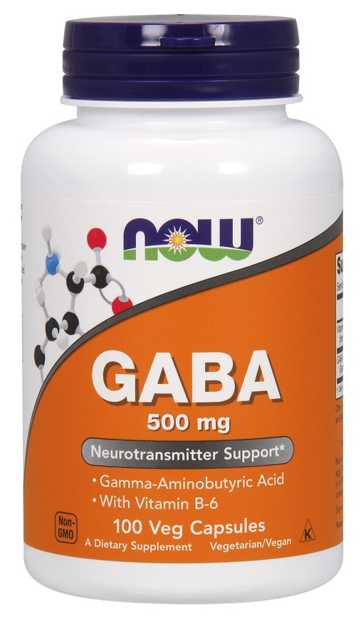 NOW Foods - GABA with Vitamin B6