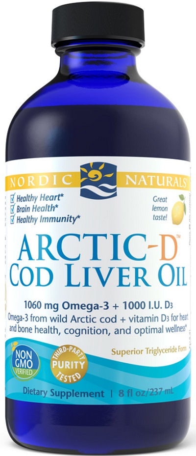 Nordic Naturals - Arctic-D Cod Liver Oil