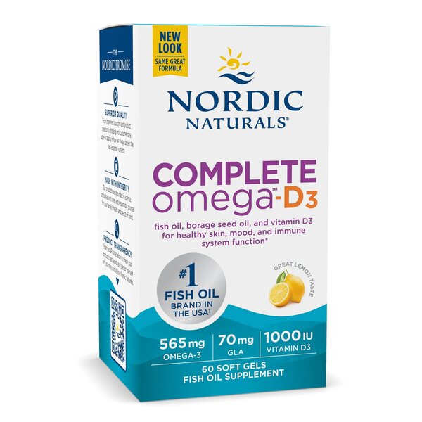 Nordic Naturals - Complete Omega-D3