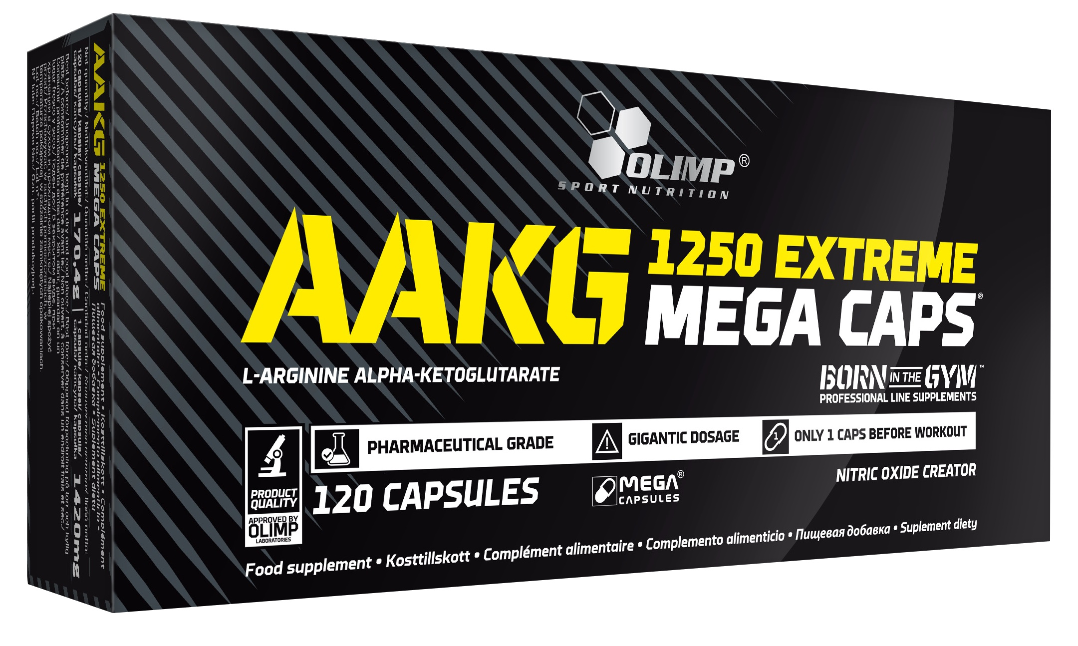 Olimp Nutrition - AAKG Extreme Mega Caps - 120 caps