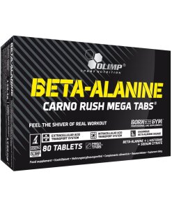 Olimp Nutrition - Beta Alanine - Carno Rush Mega Tabs - 80 tabs
