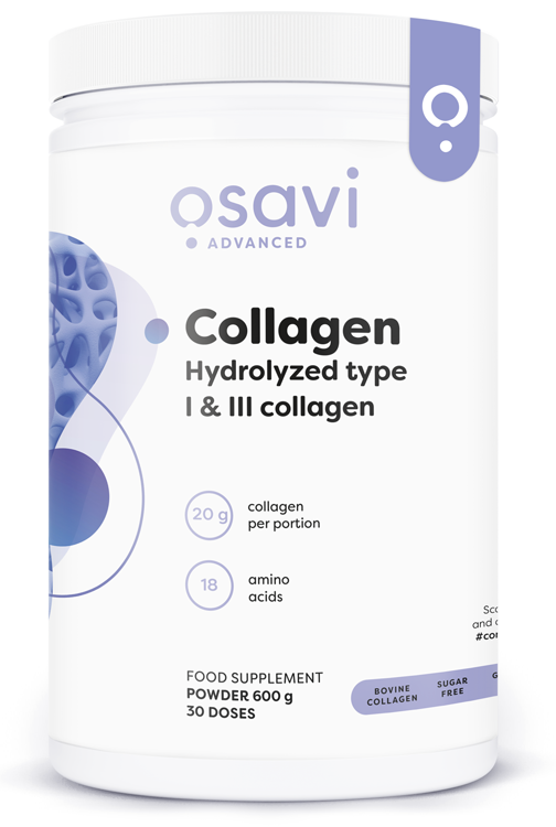 Osavi - Collagen Peptides - Hydrolyzed Type 1 & 3 - 600g