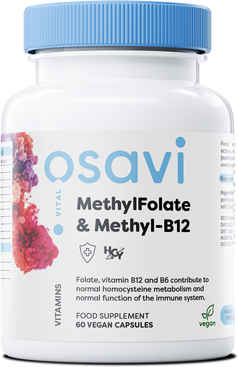 Osavi - MethylFolate & Methyl-B12 - 60 vegan caps