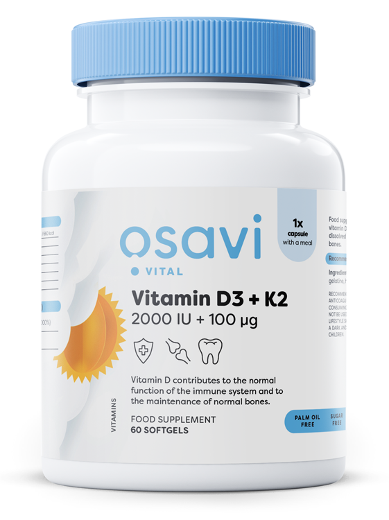 Osavi - Vitamin D3 + K2