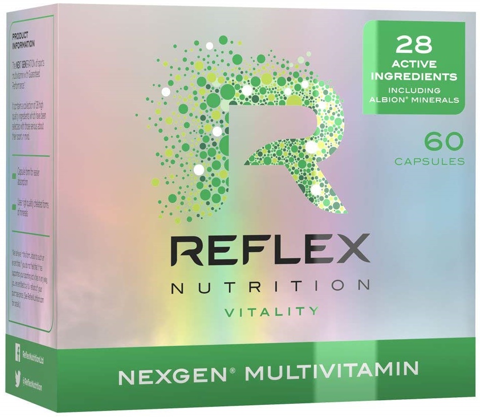 Reflex Nutrition - Nexgen Sports Multivitamin - 60 caps