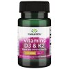 Swanson - Vitamins D3 & K2 - 60 vcaps
