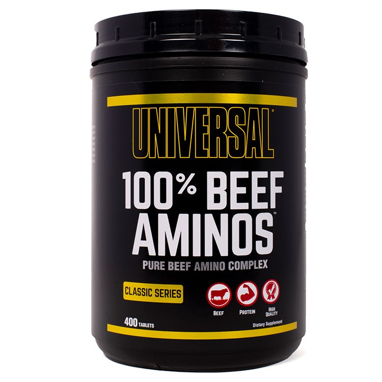 Universal Nutrition - 100% Beef Aminos - 400 tablets