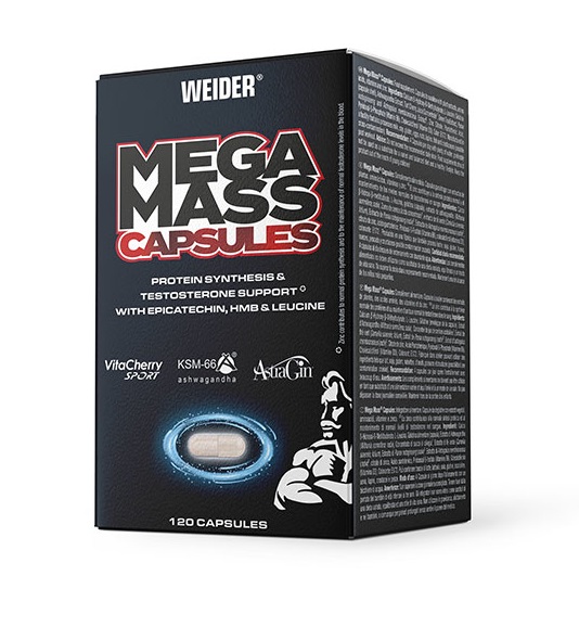 Weider - Mega Mass Capsules - 120 caps