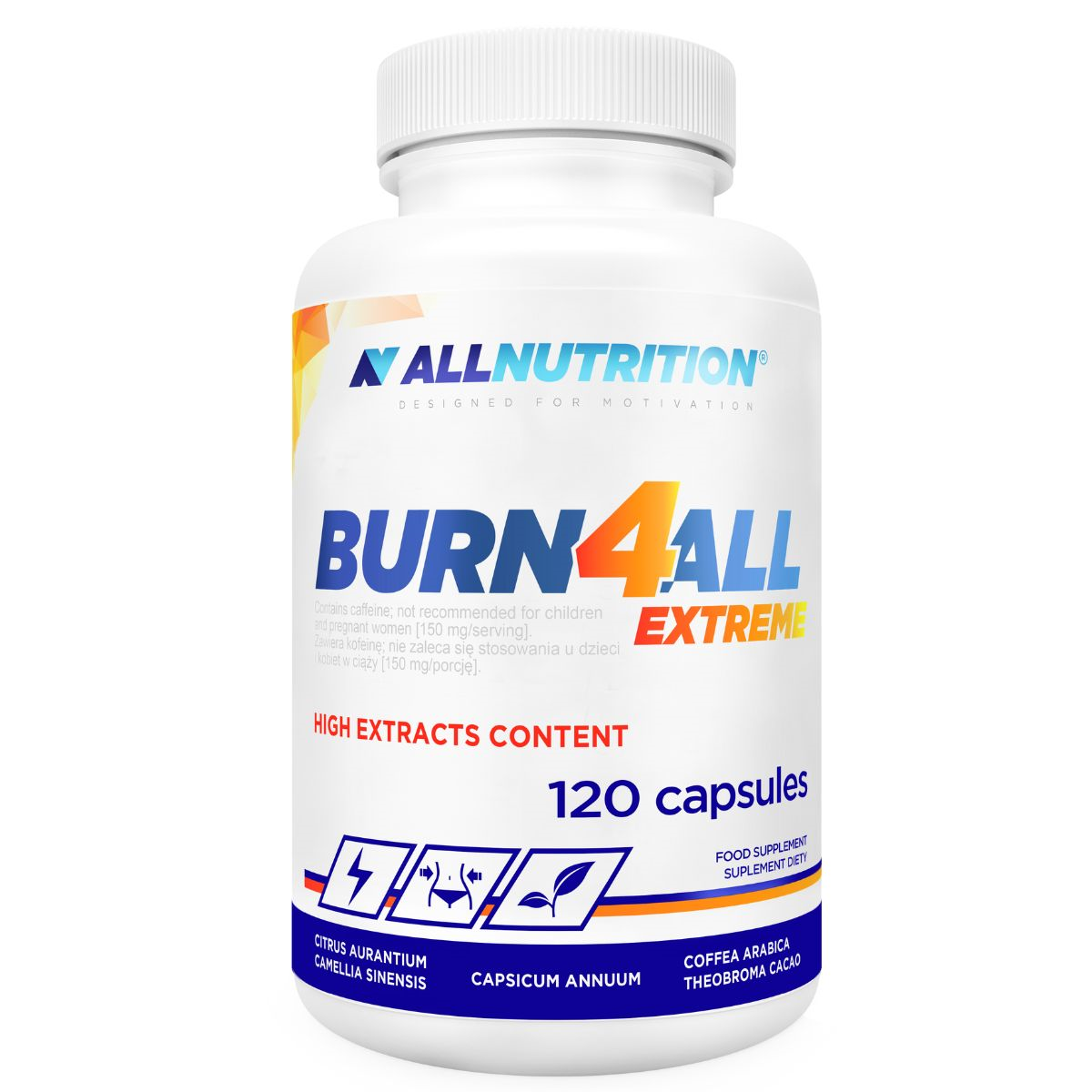 Allnutrition - Burn4ALL Extreme - 120 caps (EAN 5902837754482)