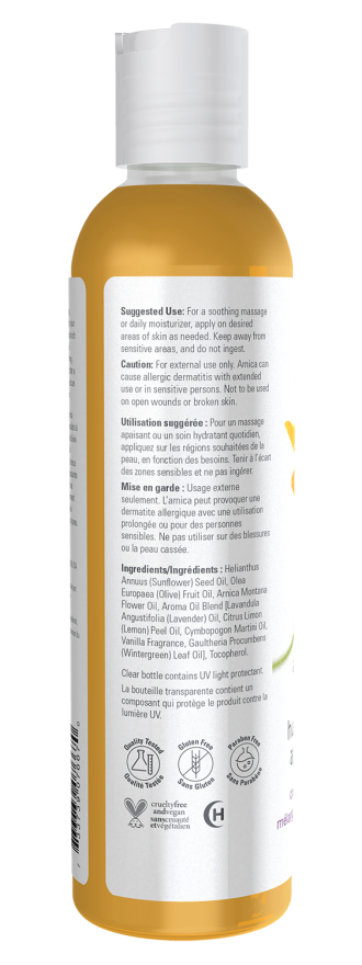 NOW Foods - Arnika Nyugtató Masszázsolaj - 237 ml - Image 3