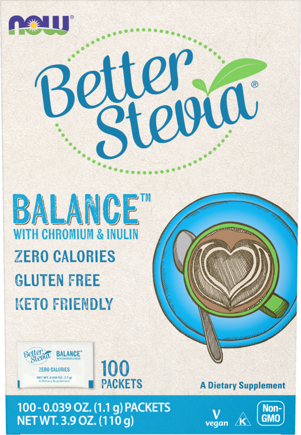 BetterStevia® Balance™ with Chromium & Inulin Packets