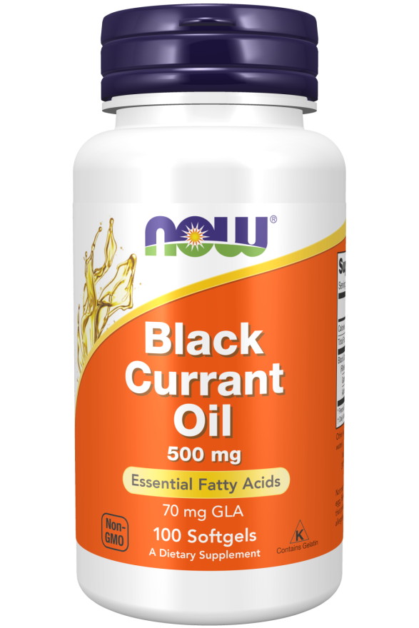 Black Currant Oil 500 mg Softgels