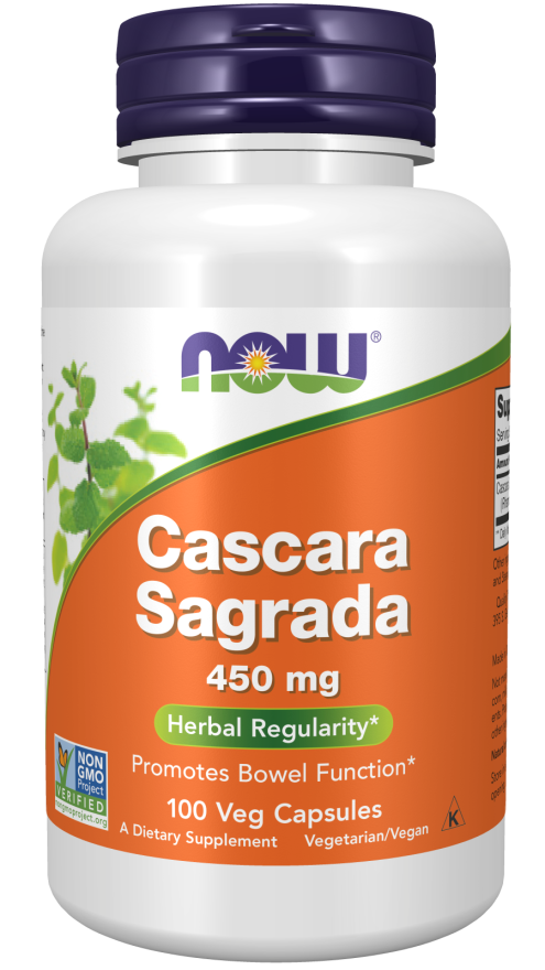 Cascara Sagrada 450 mg Veg Capsules