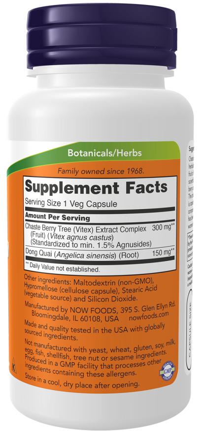 NOW Foods - Vitex-kivonat, 300 mg - 90 kapszula - Image 2