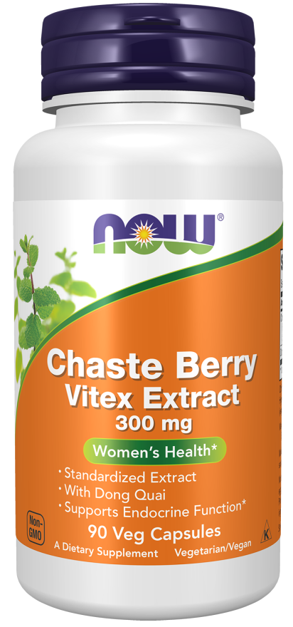Chaste Berry Vitex Extract 300 mg Veg Capsules