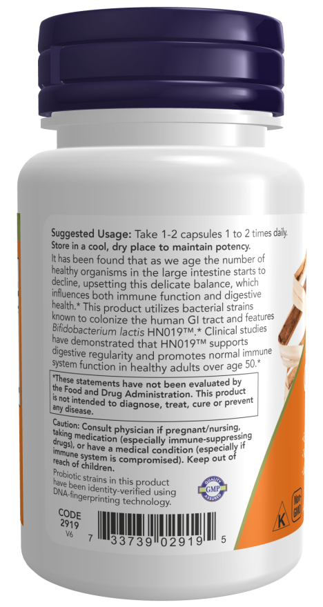 NOW Foods - Klinikai GI Probiotika, 60 kapszula - Image 3