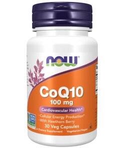 CoQ10 100 mg with Hawthorn Berry Veg Capsules