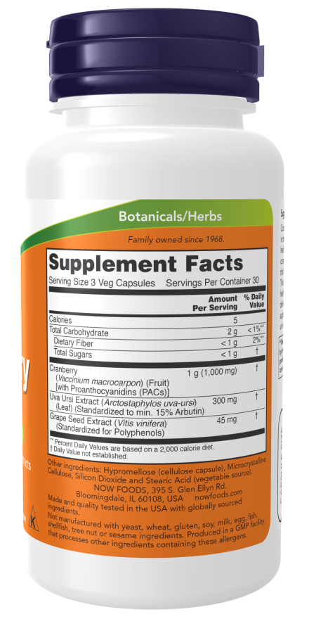 NOW Foods - Tőzegáfonya PAC-kal - 90 kapszula - Image 2