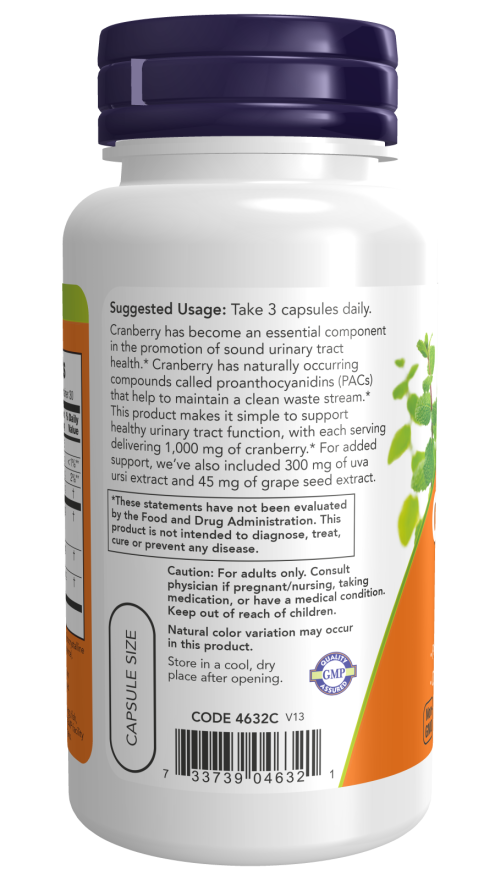 NOW Foods - Tőzegáfonya PAC-kal - 90 kapszula - Image 3