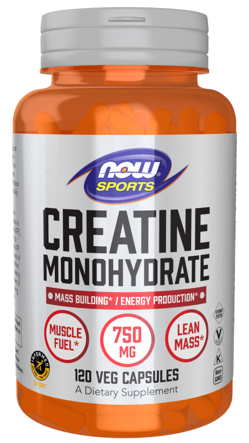 Creatine Monohydrate 750 mg Veg Capsules