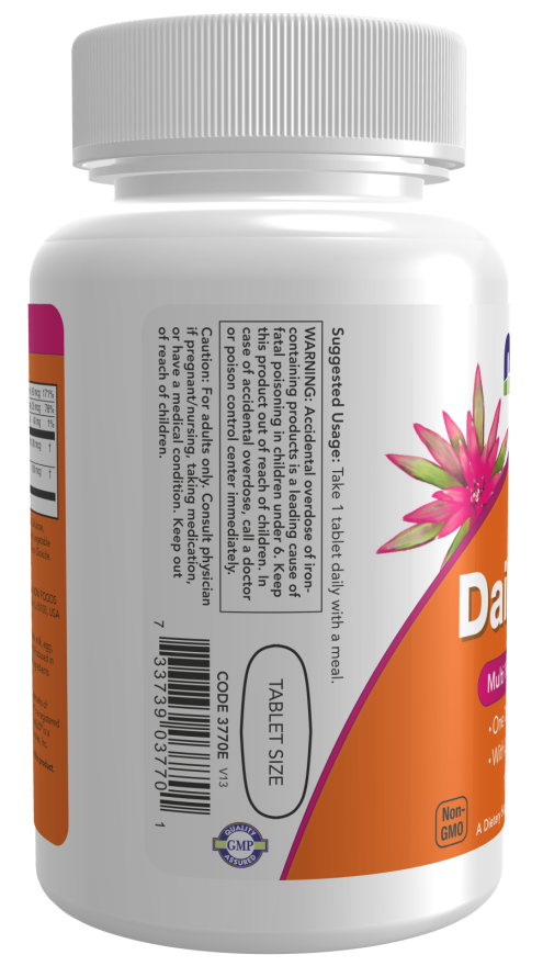NOW Foods - Napi vitaminok - 250 tabletta - Image 4