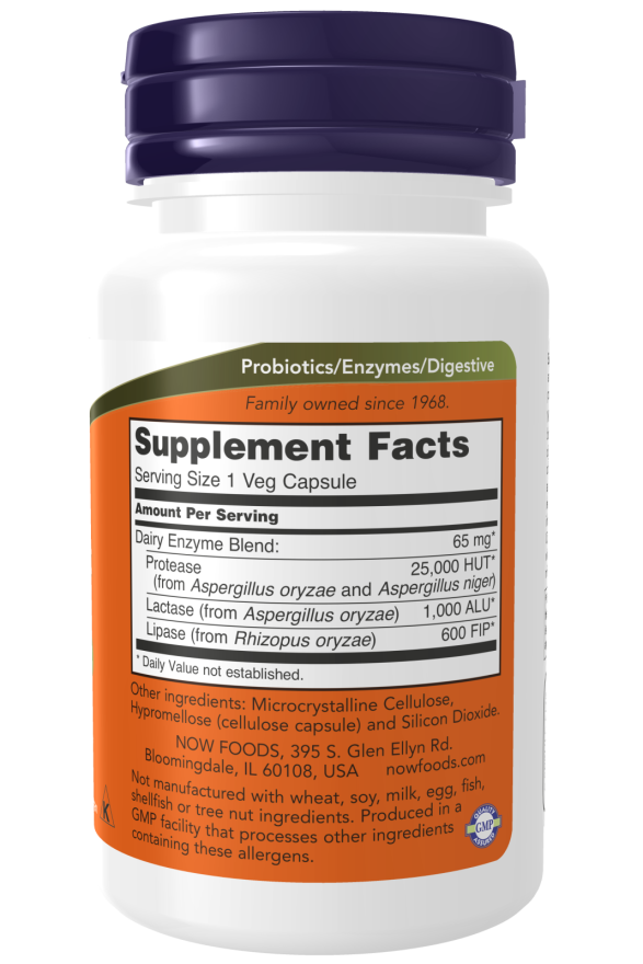 NOW Foods - Tej emésztést segítő komplex - 90 kapszula - Image 2