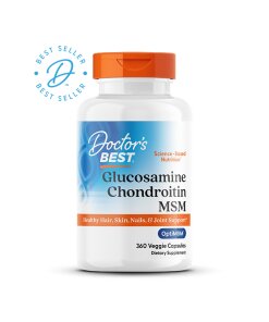 Doctor's Best Glucosamine Chondroitin MSM with OptiMSM
