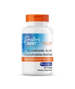 Doctor's Best Hyaluronic Acid + Chondroitin Sulfate with BioCell Collagen