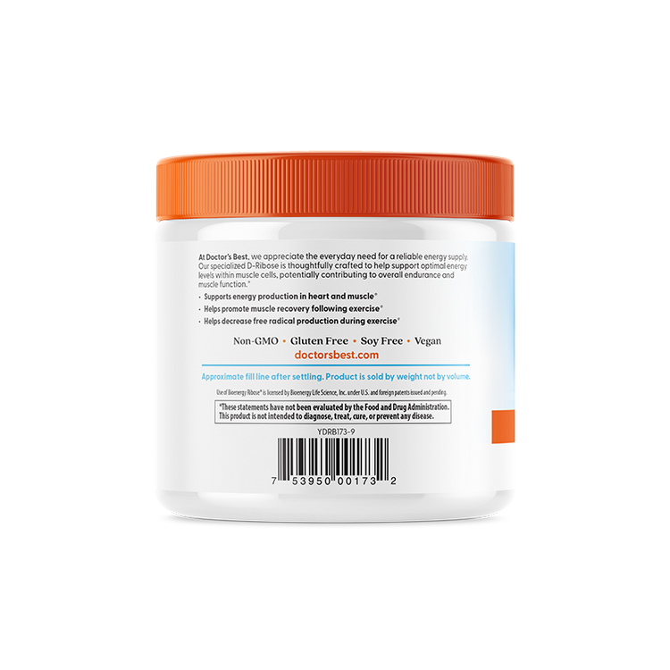Doctor's Best - D-Ribóz BioEnergy Ribose por - 250g - Image 3