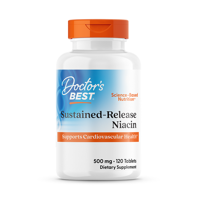 Doctor's Best Sustained-Release Niacin with niaXtend