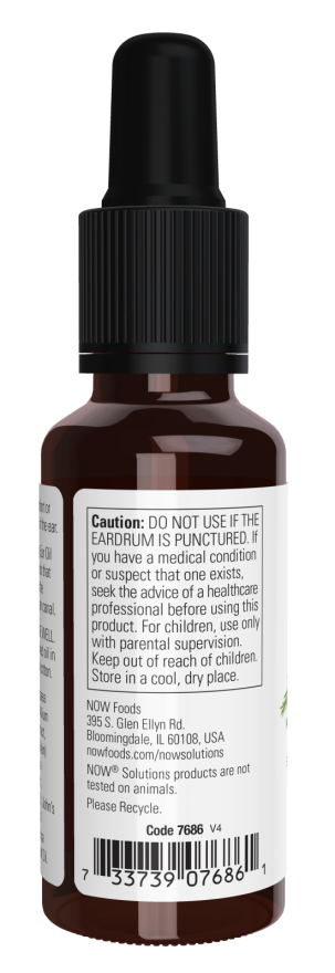 NOW Foods - Fülcsepp fájdalomcsillapításra 30 ml - Image 3