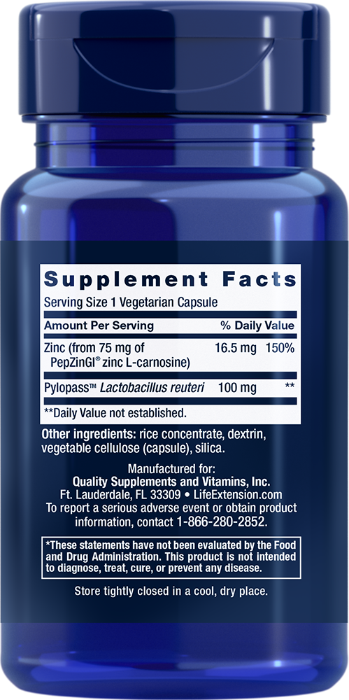 Life Extension - Gastro-Ease - 60 kapszula - Image 2