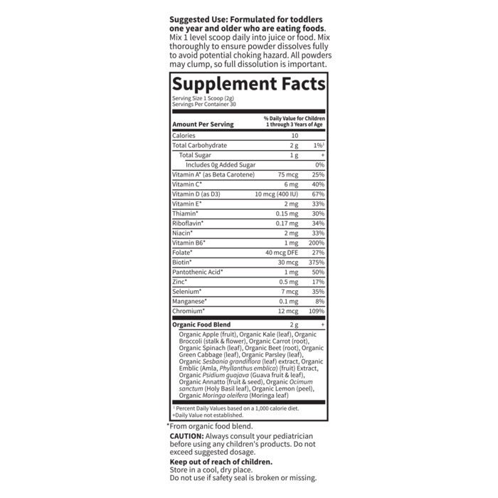 Have af Livet - Gyermek Multivitamin Por - 60g - Image 2