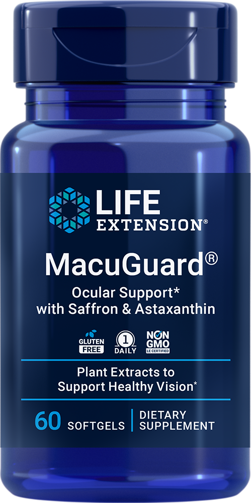 Eco Supplements - MacuGuard® Ocular Support with Saffron & Astaxanthin