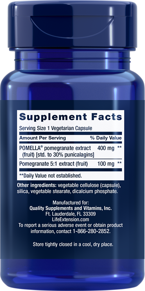 Life Extension - Gránátalma gyümölcskivonat - 30 kapszula - Image 2