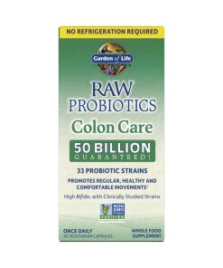 Eco Supplements - Raw Probiotics Colon Care Shelf-Stable 30 Capsules